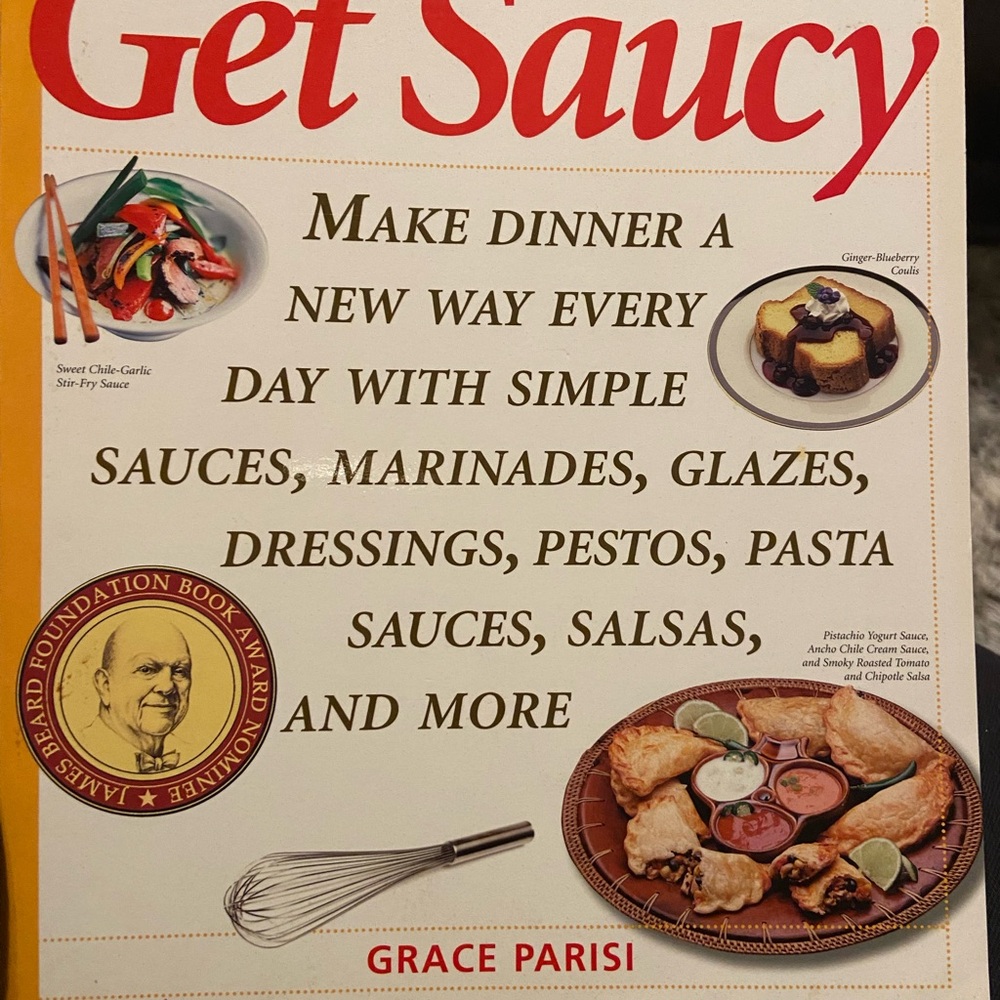 Get Saucy Cookbook by Grace Parisi